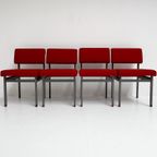 Set Van 4 Pali Eetkamerstoelen Van Louis Van Teeffelen, 1960 thumbnail 15