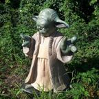 Xxl Yoda Beeld Van Fiberglass Of Kunststof Star Warsstarwars thumbnail 9