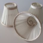 3 X Organza Lampenkappen Wit (ietsje Gebroken Wit ) thumbnail 2