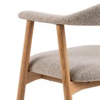 Joren Eetkamerstoel - Set Van 2 - Beige Bouclé thumbnail 9