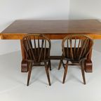 Verbazingwekkende Art Deco Eettafel thumbnail 21