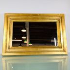 Brocante Spiegel In Goudkleurige Lijst thumbnail 4