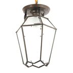 Vc42- Antieke Lamp Messing thumbnail 5