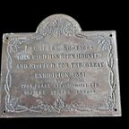 Plaquette - Great Exhibition 1851 Taxidermy Exhibit Plaque - Lagopus Scoticus thumbnail 3