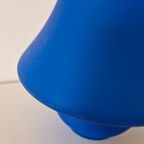 Blauw Glazen Mushroom Lampje Vintage Lamp thumbnail 5