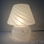 Glazen Mushroom Lamp Vintage thumbnail 3