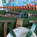 Vintage Picknickmand Van Optima England, Uniek & Duurzaam Gerestyled thumbnail 10