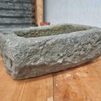 Antieke Trog Wasbak Plantenbak Waterbak Volvic 27X40Cm thumbnail 13