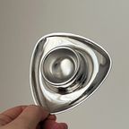 Set Of 4 Vintage Alessi Stainless Steel Egg Cups thumbnail 5