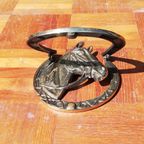 Messing Deurklopper Paard thumbnail 4