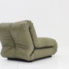 Pagru Leather Lounge Chair Claudio Vagnoni 1P Italy 1971 thumbnail 2