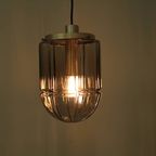 Vintage Peill & Putzler Hanglamp - Rookglas thumbnail 6