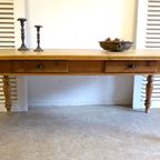 Prachtige Grenen Eet Tafel 190 Bij 90 Cm thumbnail 7