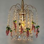 Meerdere Beschikbaar Vintage Roze Murano Druiven Kroonluchters Hanglampen thumbnail 8