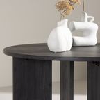 Combe Salontafel - Ø80 Cm - Zwart thumbnail 4