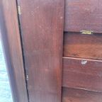 Antiek Mahonie Dressoir, En Opengeklapt Een Mooi Antiek Klapbufet thumbnail 13