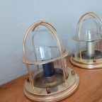 Set Van 3 Vintage Gouden Schip Stijl Plafondlampen thumbnail 14