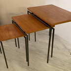 Vintage Design Nesting Tables Cees Braakman - Pastoe thumbnail 10