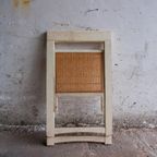 Vintage Folding Chair With Mesch Seating thumbnail 9