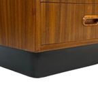 Vintage Dressoir Lowboard Tv Meubel Met Lades Jaren 60 Teak thumbnail 8