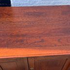 Kersenkleurige Eiken Dressoir, 175 Cm Breed, Topkwaliteit thumbnail 4