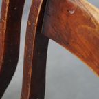 Elegante Set Van 2 Antieke Engelse Stoeltjes Met Mooi Houtwerk En Warme Kleuren thumbnail 13