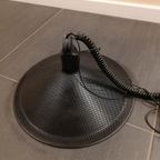 Vintage Postmodern Geperforeerde Metalen Hanglamp, Zwaart thumbnail 8