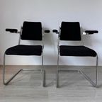 6x Tecta Armchairs Design By Jean De Prouve thumbnail 8