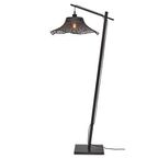 Good&mojo Vloerlamp Ibiza - Bamboe Zwart - 77x50x150cm thumbnail 2