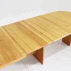 Vintage Deense Grote Ovalen Uitschuifbare Eettafel Xl thumbnail 6