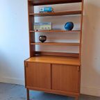 Vintage Zweedse Design Teak Kast Boekenkast thumbnail 6