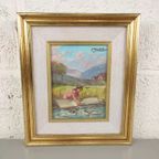 J. Montalbano - Schilderijtje thumbnail 3