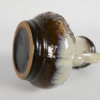 Sterhla Keramik - Vintage Vaasje - Strehla Gdr Model 9012 Fat Lava - Rood - 60'S thumbnail 5