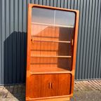 Vintage Dyrlund Kast Vitrinekast Teak thumbnail 14