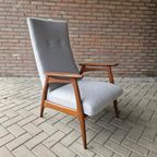 Vintage Fauteuil Jaren 60 Nieuw Gestoffeerd thumbnail 2