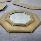 4x Vintage Spiegel – Messing thumbnail 3