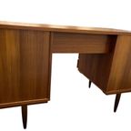 Vintage Houten Bureau / Schrijftafel thumbnail 17