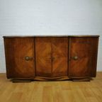 Vintage Art Deco Mid Century Dressoir, Wandkast thumbnail 6