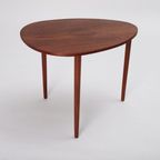 Set Of Three Nesting Tables By Beder Trædrejeri, Denmark 1960s thumbnail 10