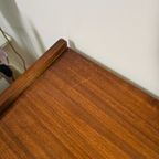 Vintage Teak Fineer Dressoir Lowboard Kast Kastje thumbnail 2