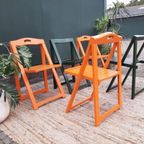 Set: 3x Vintage Design Klapstoel Trieste Aldo Jacober Stoel Jr 60 thumbnail 18