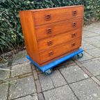 Vintage Deens Design Ladekast 1970s thumbnail 4