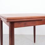 Klein Uitschuifbare Teak Eettafel, 1960S thumbnail 14