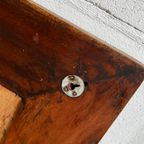Set Van 2 Vintage Identieke Houten Spiegels In Ibiza Stijl thumbnail 8