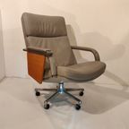 Rare Version Of The F-141 Swivel Chair By Geoffrey Harcourt For Artifort, 1970S thumbnail 9