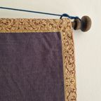 Vintage Gobelin Wandkleed Bloemen Schilderij Muurkleed thumbnail 7