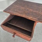 Antieke Rustieke Spaanse Tafel Wabi Sabi Stijl thumbnail 12