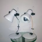 2 Unieke Vintage Tafel-Nachtlampjes Van "Herda" Uit De Jaren 70S/5 thumbnail 7