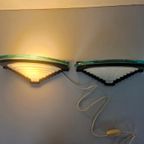 2 Postmoderne Ikea Jaren 80 Wandlampen. thumbnail 4