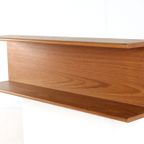 Deens Massief Teak Wandplank Vintage thumbnail 12